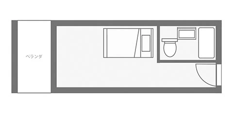 房间布局图|高知土佐美居温泉度假酒店