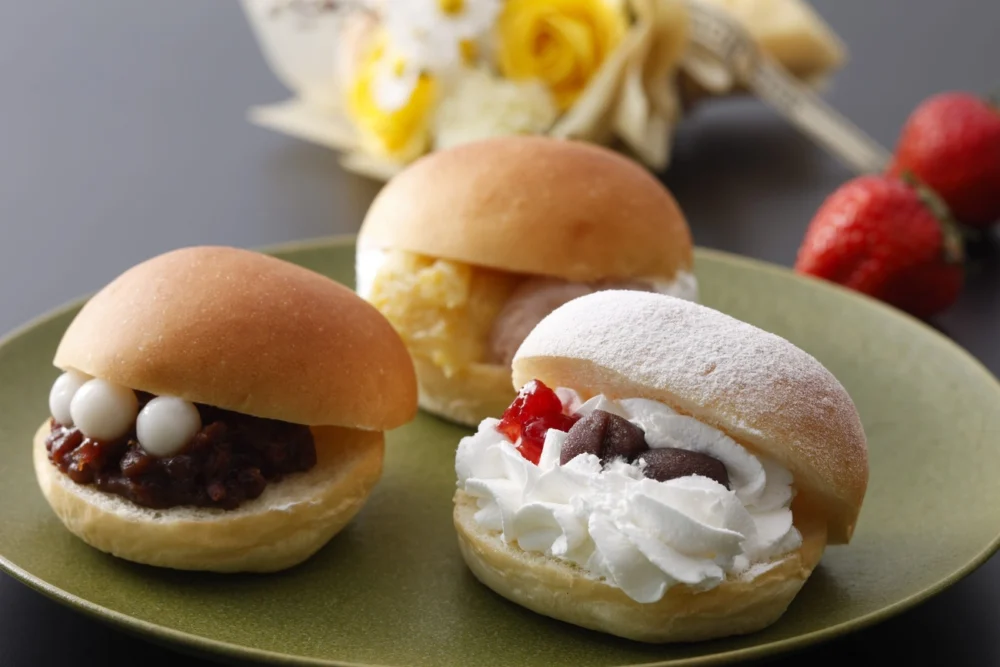 创作豆沙面包【早餐菜单】